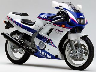 1991年 FZR250Rシルキーホワイト×ダイナスティブルー