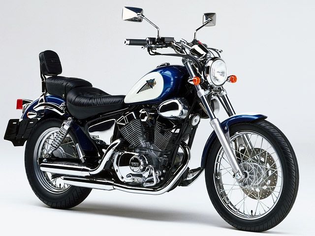 1996年 XV250S Virago フラットハンドル仕様 ダークブルーカクテル2（カタログメイン）