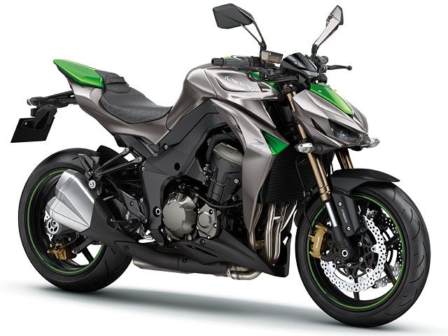 2014年 Z1000 ABS Special Edition ゴールデンブレイズドグリーン×メタリックグラファイトグレイ(カタログメイン)