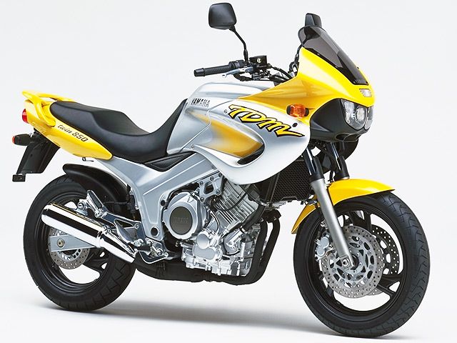 1998年 TDM850 ライトグレーメタリック3（カタログメイン）