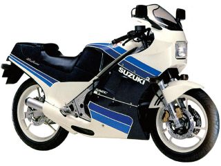 1985年 RG250Γ（フルカウル仕様）