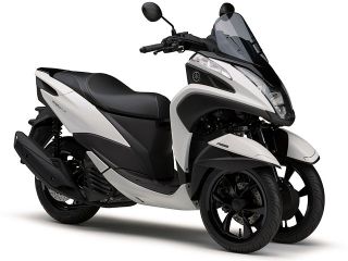 2018年 TRICITY 125 ABSホワイトメタリック6