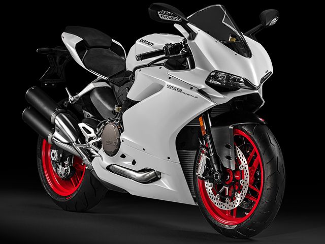 2018年 959 Panigale スターホワイト・シルク（カタログメイン）
