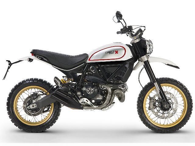 2018年 Scrambler DESERT SLED ホワイト（カタログメイン）