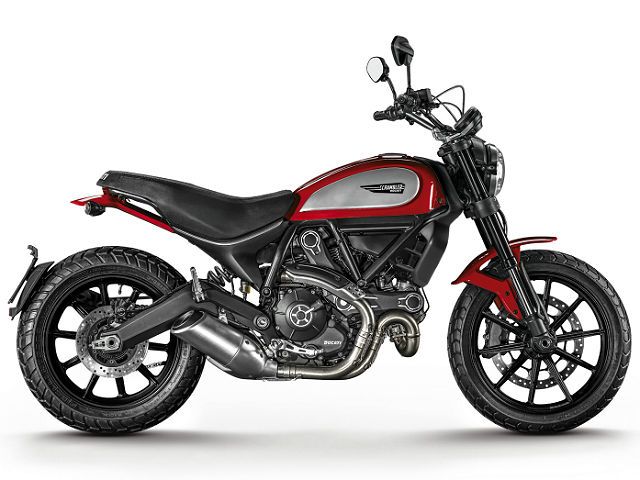 2018年 Scrambler Icon ロッソ・ドゥカティ(カタログメイン)