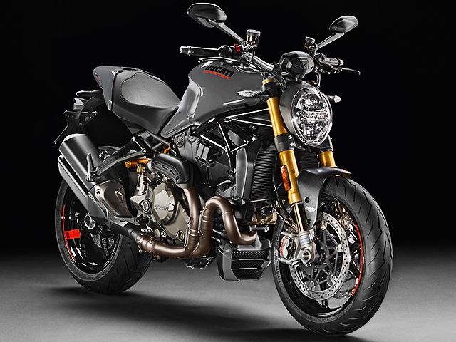 2018年 Monster 1200S リキッド・コンクリート・グレイ（カタログメイン）