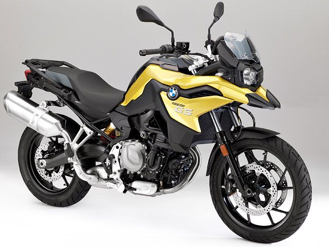 2018年 F750GS Austin yellow metallic（カタログメイン）