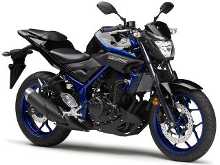 2018年 MT-25ディープパープリッシュブルーメタリックC