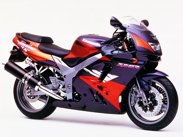 カワサキ　ニンジャZX-9R　純正燃料タンク　E型ZX900E　2001年　色替