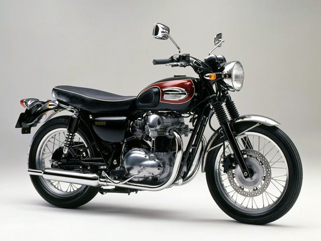 カワサキ（KAWASAKI）1999年 W650 ローハンドル仕様・追加の