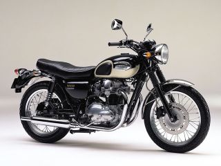 2001年 W650 ローハンドル仕様エボニー×パールラスターベージュ
