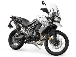 2018年 Tiger 800 XCAクリスタルホワイト