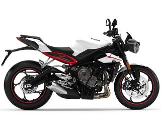 2018年 Street Triple R Lowクリスタルホワイト