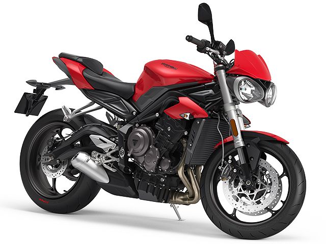 2018年 Street Triple S ディアブロレッド（カタログメイン）