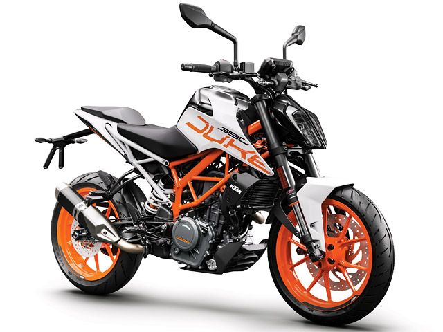 2018年 390 DUKE ホワイト(カタログメイン)