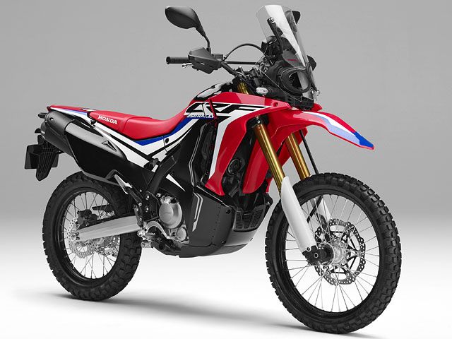 2018年 CRF250RALLY エクストリームレッド(カタログメイン)