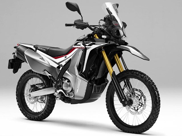 2018年 CRF250RALLY ABS ブラック（カタログメイン）