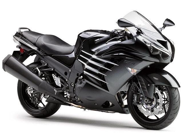 2016年 ZZR1400 ABS メタリックカーボングレー×ギャラクシーシルバー（カタログメイン）