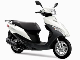 2018年 ADDRESS 125フラットシート仕様パールグレイスフルホワイト