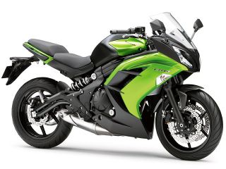 2014年 ER-6fキャンディライムグリーン×メタリックフラットスパークブラック