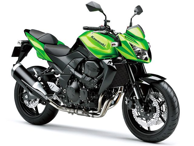 2009年 Z750 ABS キャンディライムグリーン×エボニー（カタログメイン）