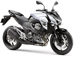 2013年 Z800 ABS（ZR800D）パールスターダストホワイト×メタリックスパークブラック