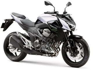 2014年 Z800（ZR800C)パールフラットスターダストホワイト×メタリックフラットスパークブラック
