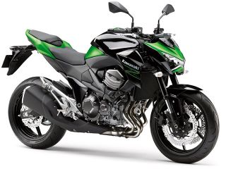 2015年 Z800（ZR800C)キャンディフラットブレイズドグリーン×メタリックスパークブラック