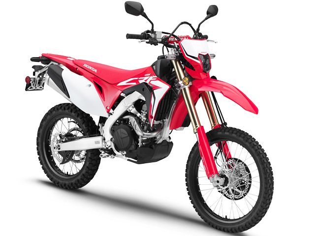 2019年 CRF450L ※画像はEU向けモデル(カタログメイン)