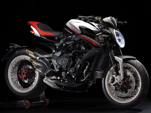 2018年 DRAGSTER 800 RR パールアイスホワイト×ダークメタリックグレー（カタログメイン）