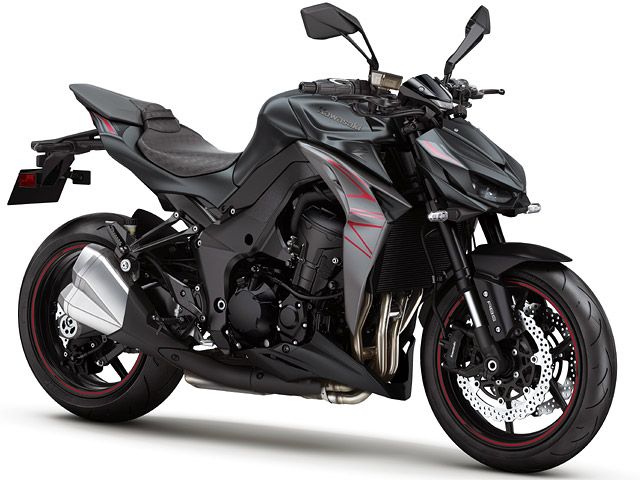 2019年 Z1000 メタリックフラットスパークブラック×メタリックマットグラファイトグレー(カタログメイン)