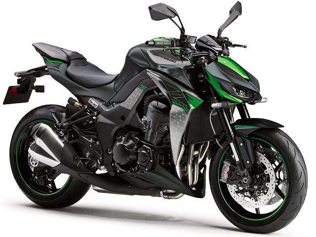 2019年 Z1000 R Edition メタリックフラットスパークブラック×パールストームグレー×エメラルドブレイズドグリーン(カタログメイン)