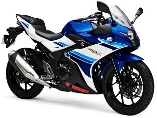 2019年 GSX250Rクリスタルブルーメタリック/パールグレッシャーホワイト