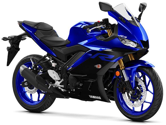 2019年 YZF-R3 Yamaha Blue（カタログメイン）