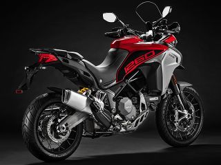 2019年 Multistrada 1260 Enduro（リアビュー）