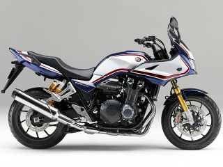2019年 CB1300 SUPER BOL D'OR SPパールホークスアイブルー（サイドビュー）