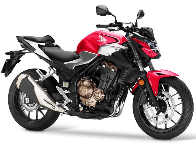 2019年 CB500F Grand Prix Red（カタログメイン）