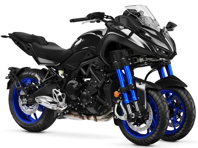 2019年 NIKEN Graphite with blue front forks（カタログメイン）