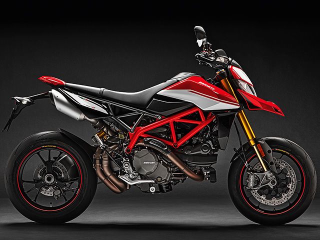 2019年 Hypermotard 950 SP レッド（カタログメイン）
