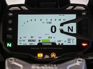 2019年 Multistrada 950S スポークホイール仕様（メーター表示イメージ）