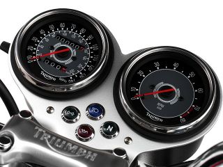 2006年 Bonneville T100（メーター表示イメージ）