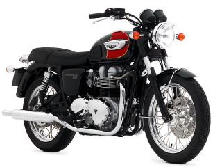 2007年 Bonneville T100トルネードレッド×ジェットブラック