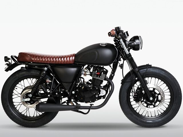 2019年 MONGREL 125 ブラック（カタログメイン）