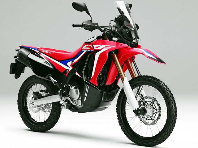 2019年 CRF250RALLY エクストリームレッド(カタログメイン)
