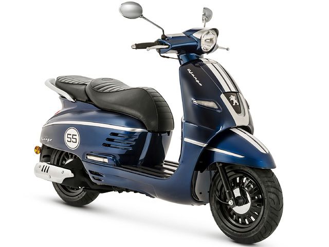2019年 Django125 Sport ディープオーシャンブルー（カタログメイン）