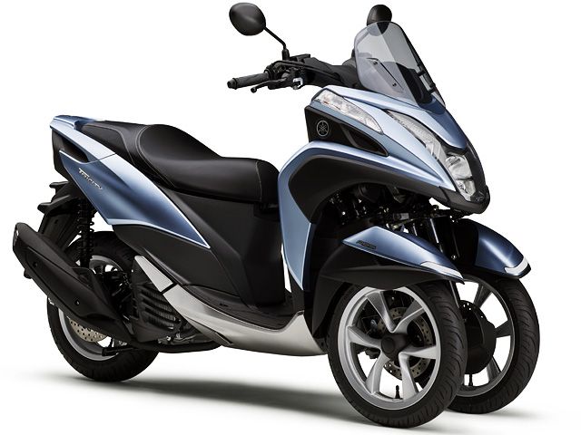 2019年 TRICITY 125 ABS マットペールブルーメタリック2(カタログメイン)