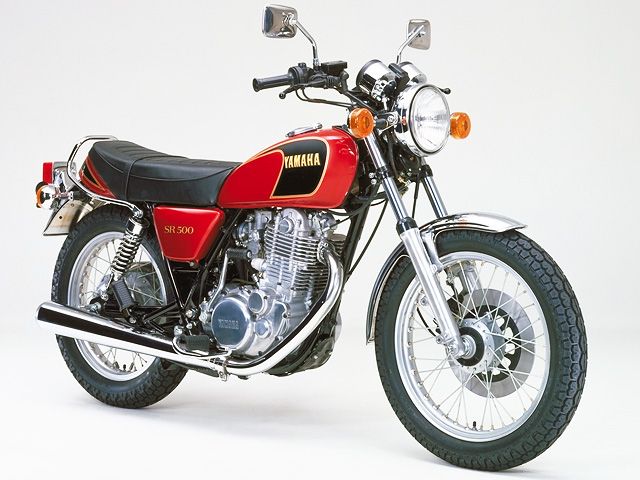 ヤマハ（YAMAHA）1983年 SR500・マイナーチェンジのカタログ情報