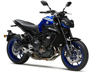 2019年 MT-09 ABSディープパープリッシュブルーメタリックC