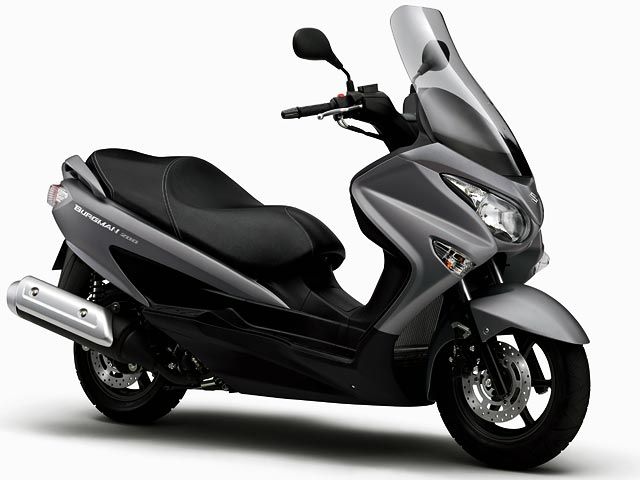 2019年 BURGMAN 200 マットフィブロイングレーメタリック(カタログメイン)