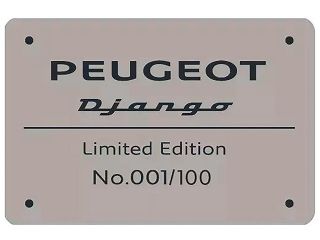 2019年 Django150 120th Limited Edition（シリアルプレート）